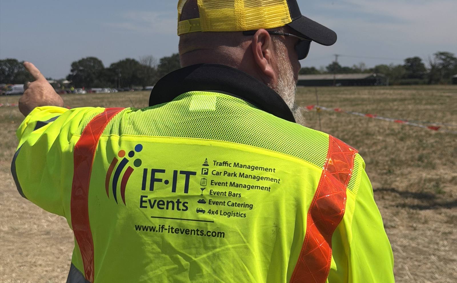 IF IT Events team on site at a UK event